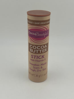 Cocoa Beautiful Cocoa Butter Stick with Vitamin E 1.1 oz Each 12 Pack Box
