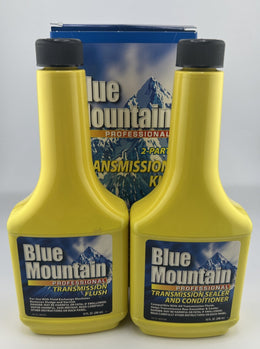 Blue Mountain Professional Two-Part Transmission Kit Flush & Sealer/Conditioner