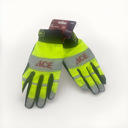 ACE General Purpose Gloves High Performance & High Visibility (2-Pack) NWT