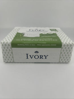 Ivory Bar Soap With Aloe All Skin Types 12 Count 3.17 oz/each New