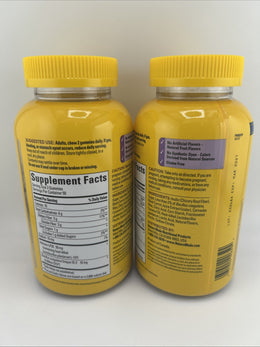 (2)Nature Made Gummies Triple-Action Biotics Pre +Pro +Post-Biotics x100 Gummies