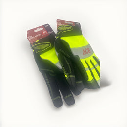 ACE General Purpose Gloves High Performance & High Visibility (2-Pack) NWT