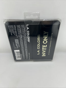 L.A.COLORS Invite Only 20 Color Matte & Shimmer Eyeshadow Palette 0.78 oz