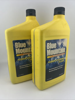 Blue Mountain Professional Power Steering Flush 32 Fluid Ounce (2-Pack)