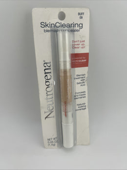 Neutrogena SkinClearing Blemish Concealer Face Makeup, Buff 09, .05 oz