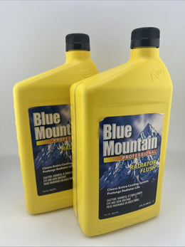 Blue Mountain Professional Radiator Flush 32 Fluid Ounce (2-Pack)