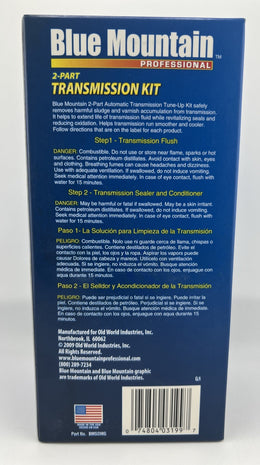 Blue Mountain Professional Two-Part Transmission Kit Flush & Sealer/Conditioner