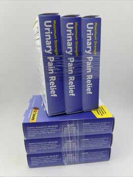 DG Urinary Pain Relief Fast Acting UTI Relief Bladder Tablets 72 Total