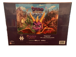 New Spyro 1000 Piece Puzzle Gamestop Exclusive Sealed! USAopoly Reignited