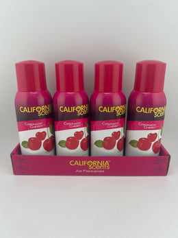 California Scents Coronado Cherry Air Freshener Spray 3.5 oz Each 4 Pack