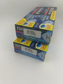 Freshen-Up Mint Fluoride Toothpaste 4 Tubes 3.5 oz Each 2 Twin Packs Exp 01/2028