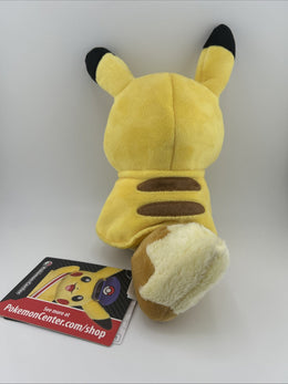 Official Authentic Pokemon Center Eevee Wearing Pikachu Cape Plush Plushie RARE