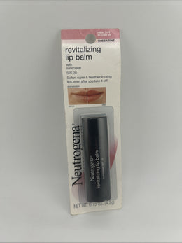 Neutrogena Revitalizing Tinted Lip Balm # 20 Healthy Blush New