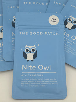 The Good Patch Nite Owl for Kids – 6 Packs, 36 Patches Total