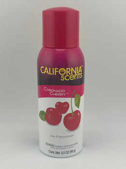 California Scents Coronado Cherry Air Freshener Spray 3.5 oz Each 4 Pack
