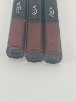 L'Oreal Infallible Pro-Last 2-Step Lip Color 217 Cherry Noir 3 Pack