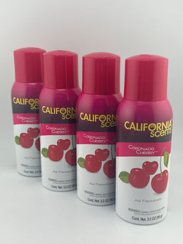 California Scents Coronado Cherry Air Freshener Spray 3.5 oz Each 4 Pack