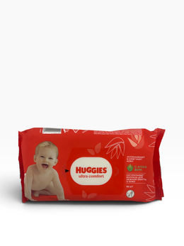 Huggies Ultra Comfort Baby Wipes Aloe Vera 56 Count, 6 Pack – 336 Wipes