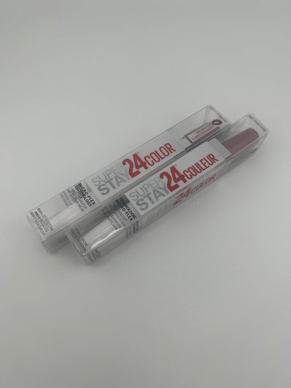 Maybelline Super Stay 24 2-Step Liquid Lipstick 315 Frozen Rose 2 Pack