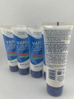 Personal Care Vapor Cream Non-Medicated Moisturizer 3 oz 5 Pack EXP 12/2026