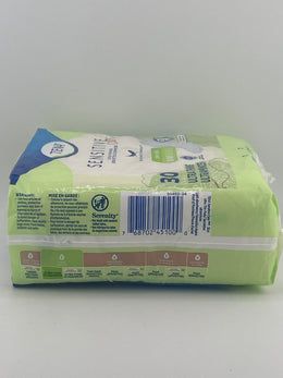 TENA Sensitive Care Ultra Thin Light Pads Regular 3 Packs 90 Total
